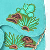 ADBGA944 American Darling Western Embroidered Genuine Suede Cross body Bag