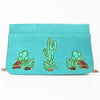 ADBGA944 American Darling Western Embroidered Genuine Suede Cross body Bag