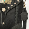 ADBGM839 Crossbody Hair On Genuine Leather Women Bag