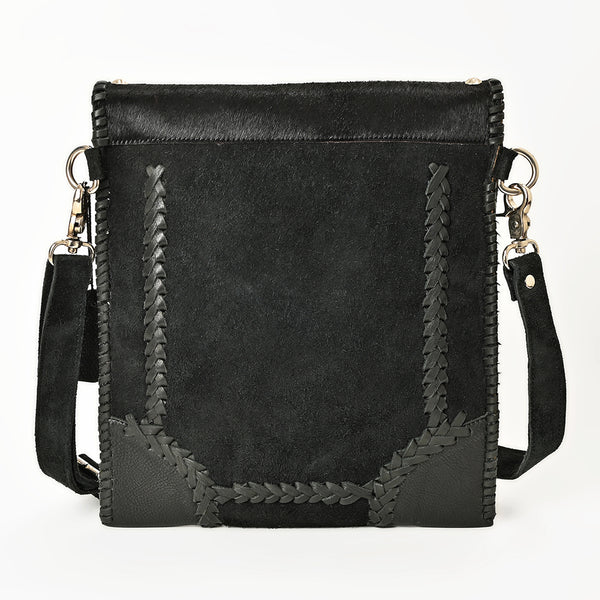 ADBGM839 Crossbody Hair On Genuine Leather Women Bag