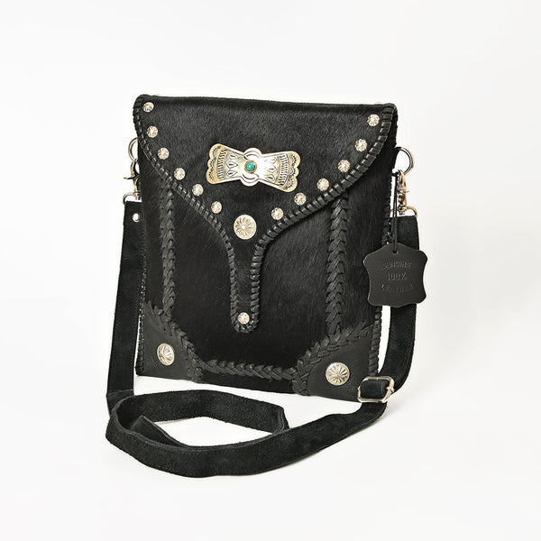 ADBGM839 Crossbody Hair On Genuine Leather Women Bag