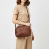 ADBGM841 American Darling Quilted Leather Crossbody Bag with Concho