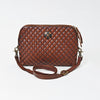 ADBGM841 American Darling Quilted Leather Crossbody Bag with Concho