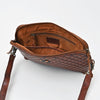 ADBGM841 American Darling Quilted Leather Crossbody Bag with Concho