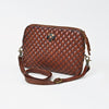 ADBGM841 American Darling Quilted Leather Crossbody Bag with Concho