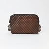 ADBGM841 American Darling Quilted Leather Crossbody Bag with Concho