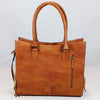 ADBG1889 Tote Hand Tooled Hair on Genuine Leather Women Bag