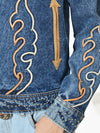 ADJKT087 American Darling Western Embroidered Apparel - Artisan Handcrafted Denim Jacket