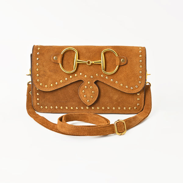 ADBGM848 Crossbody Genuine Suede Leather Women Bag