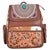 ADBGA989 Backpack Hand-tooled Genuine Leather women bag western Bag