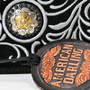 ADBGA1011 American Darling Suede Leather Wristlet Bag Genuine Leather Western Purse