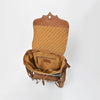ADBGZ939 Backpack Hand Tooled Hair on Genuine Leather Women Bag