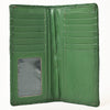 NMBGM221 Never Mind Diamond Quilted Leather Long Bifold Wallet