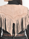 ADDR026 American Darling Western Suede Fringe Shoulder Wrap Capelet