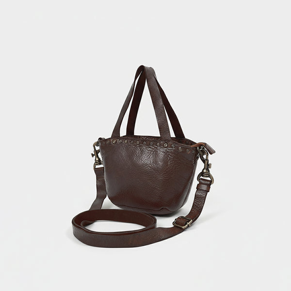 SWC480 Bellavento - Leather Riveted Tote