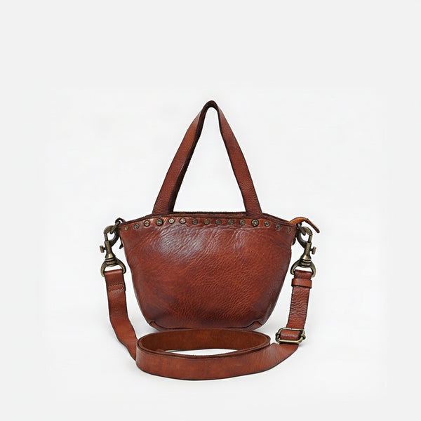 SWC480 Bellavento - Leather Riveted Tote