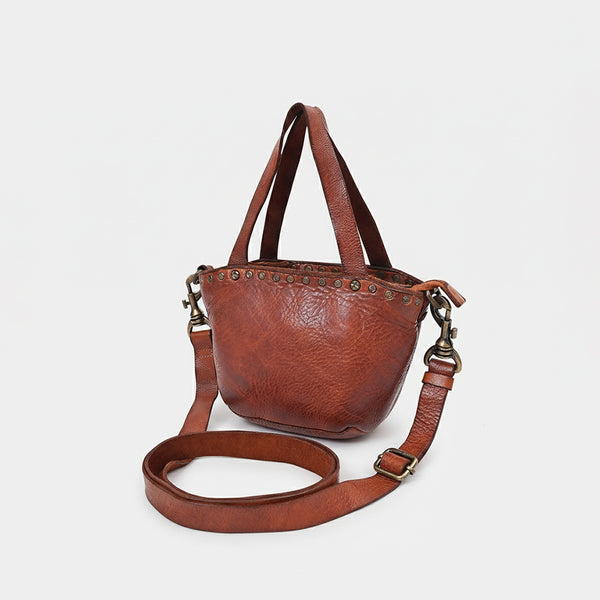 SWC480 Bellavento - Leather Riveted Tote