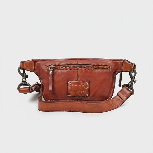 SWC482 Altamira - Full Grain Leather Fanny Pack