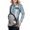 OHA164 Sling Hair On Genuine Western Leather Women Bag