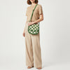 ADBGM859 Crossbody Hair on Genuine Leather Women Bag