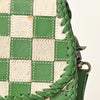 ADBGM859 Crossbody Hair on Genuine Leather Women Bag