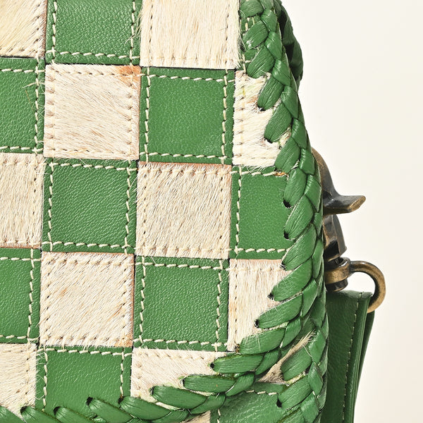 ADBGM859 Crossbody Hair on Genuine Leather Women Bag