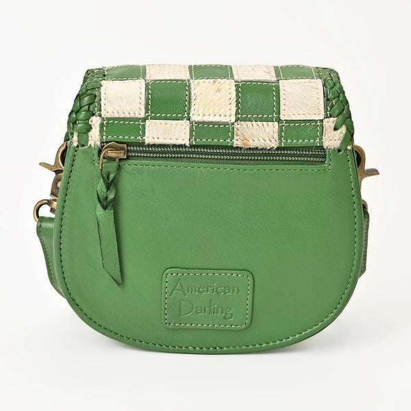 ADBGM859 Crossbody Hair on Genuine Leather Women Bag