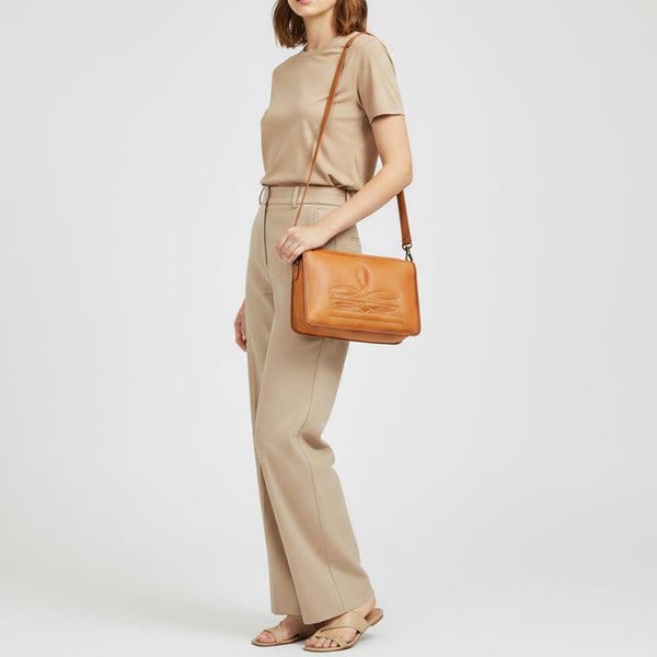 ADBGM864 Crossbody Genuine Leather Women Bag