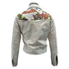 ADJKT107 American Darling Women Western Embroidered Suede Leather Jacket