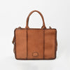 ADBGM886 American Darling Genuine Leather Studded Fringe Tote Bag