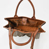 ADBGM886 American Darling Genuine Leather Studded Fringe Tote Bag