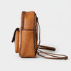 Pecan Rodeo Genuine Hair on Leather Backpack