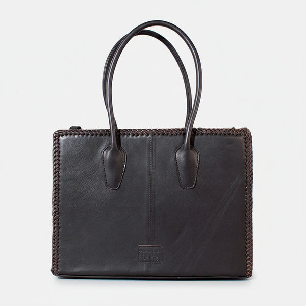 Sandy Rodeo Genuine Hair On Leather Tote Bag