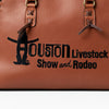 Magnolia Rodeo Genuine Leather Black Embroidered Tote Bag