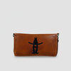 Frontier Rodeo Genuine LeatherBlack Embroidered organizerBag