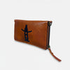 Frontier Rodeo Genuine LeatherBlack Embroidered organizerBag