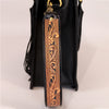 Sunset Rodeo Handtooled and Grain Leather Tote Bag