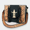 Sunset Rodeo Handtooled and Grain Leather Tote Bag