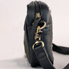 Midnight Rodeo Black Grain Leather Crossbody Bag