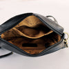 Midnight Rodeo Black Grain Leather Crossbody Bag