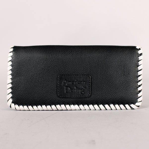 Midnight Rodeo Black Genuine Leather Wallet
