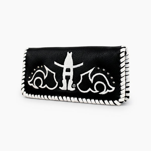 Midnight Rodeo Black Genuine Leather Wallet