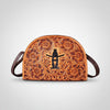 Legacy Rodeo Genuine Leather hand tooled Tooled crossbody bag