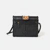 Laurel Rodeo Genuine Hand Tooled Black Leather Crossbody Bag