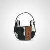 Spring Rodeo Genuine Hair On Leather hand tooled hobo bag