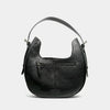 Spring Rodeo Genuine Hair On Leather hand tooled hobo bag