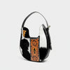 Spring Rodeo Genuine Hair On Leather hand tooled hobo bag