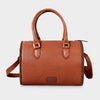 ADBGA1293HLSR American Darling Braided Genuine Leather Speedy Bag with Tooled Detail