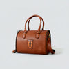 ADBGA1293HLSR American Darling Braided Genuine Leather Speedy Bag with Tooled Detail