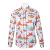 ADSH086 American Darling 100% Satin Cotton Canyon Landscape Western Shirt